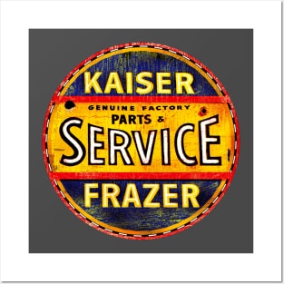 Kaiser Frazer vintage cars USA Posters and Art